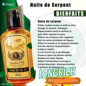 Huile de serpent longrich