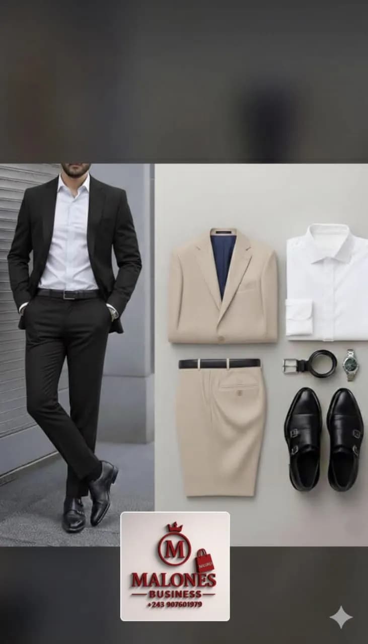Veste + chemise + chaussure — photo 2