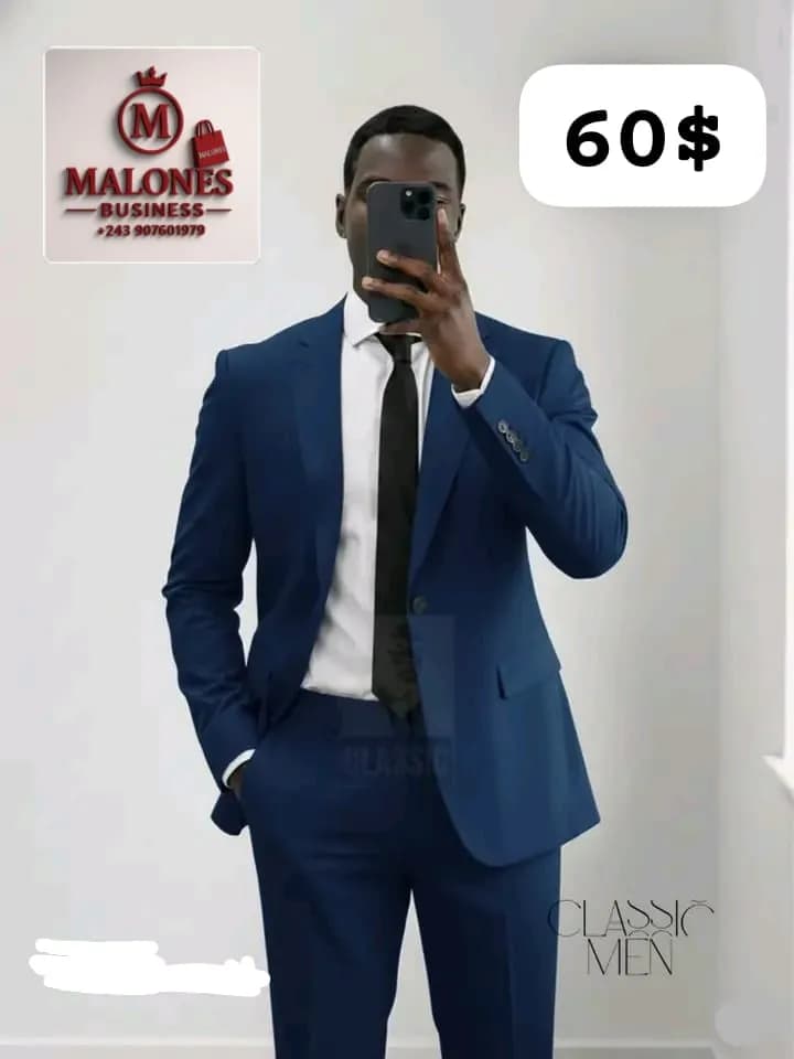 Veste simple classique one bouton