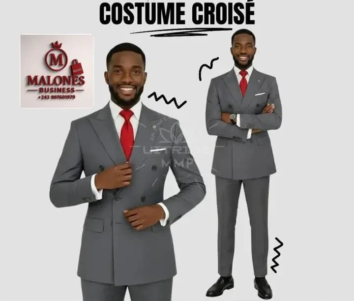 Veste croisée classique — photo 2