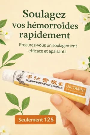 Crème contre les hémorroïdes