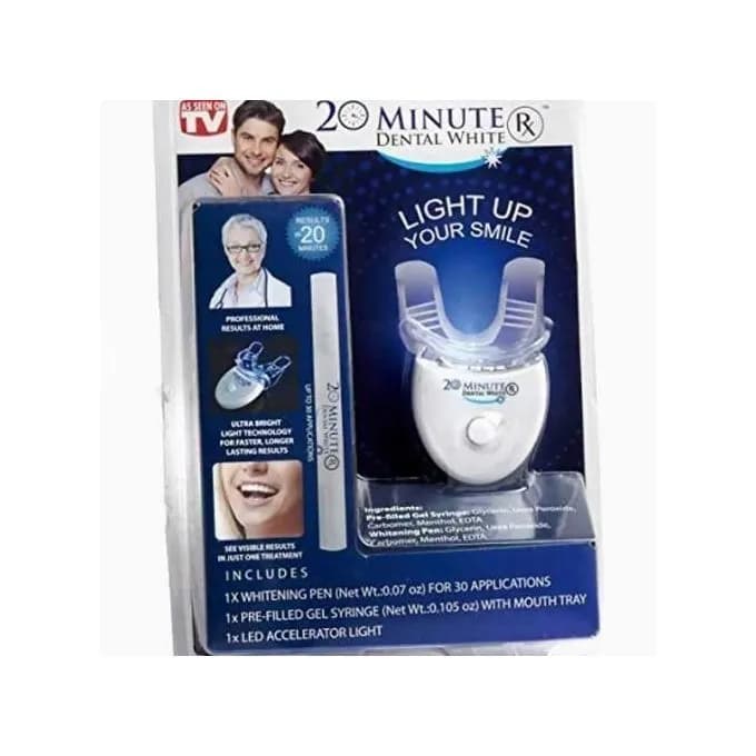 Gamme complète pour avoir des dents plus propre et blanche le tout à 45$