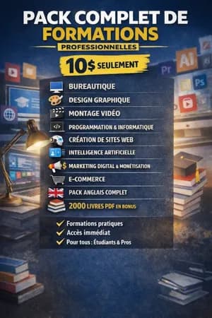 PACK COMPLET DE FORMATIONS