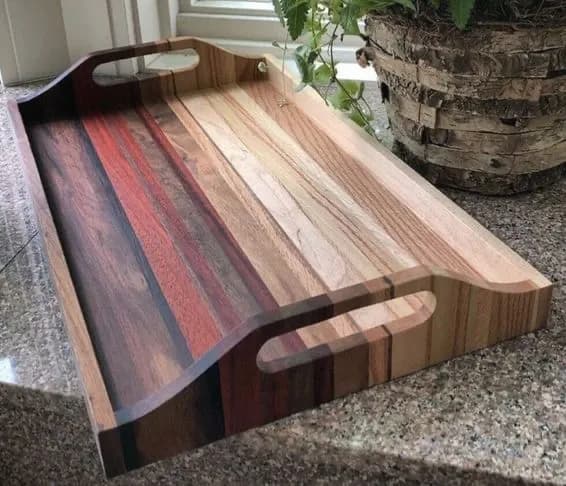 Plateau en bois