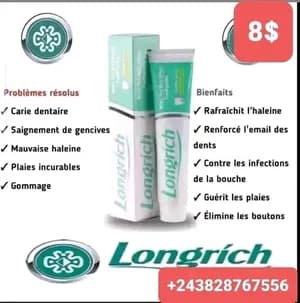 Dentifrice Longrich