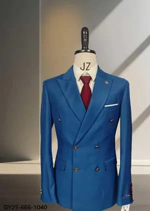Veste croisée classique