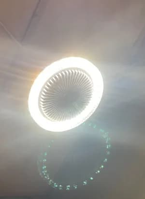 Ampoule à ventilateur
