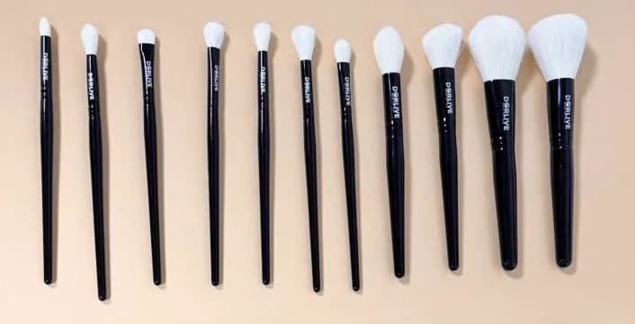 Kit Éclat – 12 Pinceaux Maquillage + Pochette — photo 7