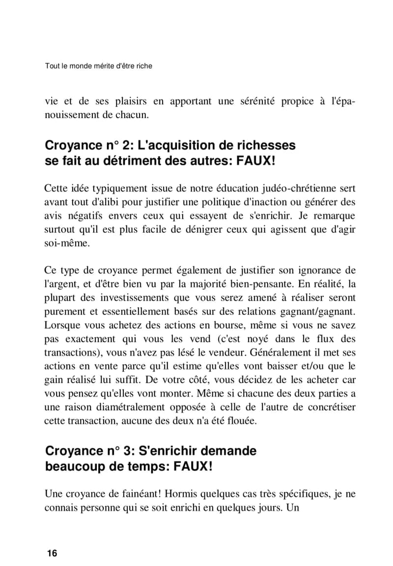 Tout le monde mérite d'être riche. — photo 2