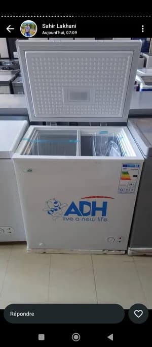 Congélateur 200litres